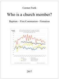 Cover: Carsten Frerk: Who is a church member? Baptism - First Communion – Confirmation
